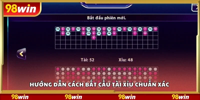 Hướng dẫn cách bắt cầu tài xỉu chuẩn xác