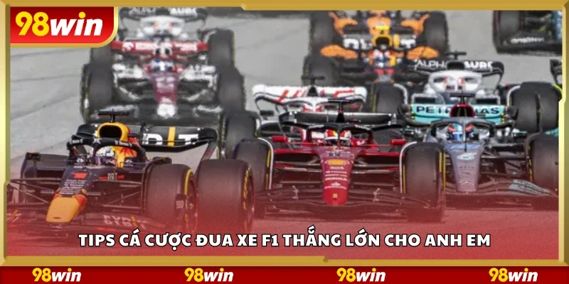 Tips cá cược đua xe F1 thắng lớn